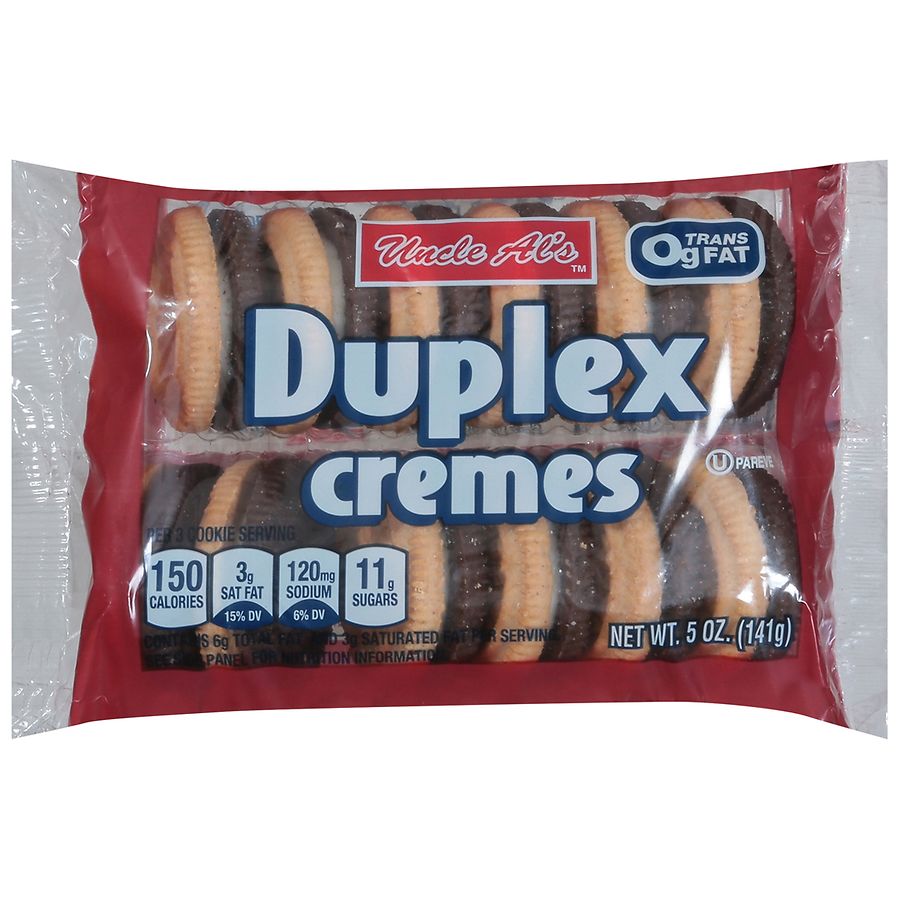 Uncle Al's Cookies, Duplex Cremes