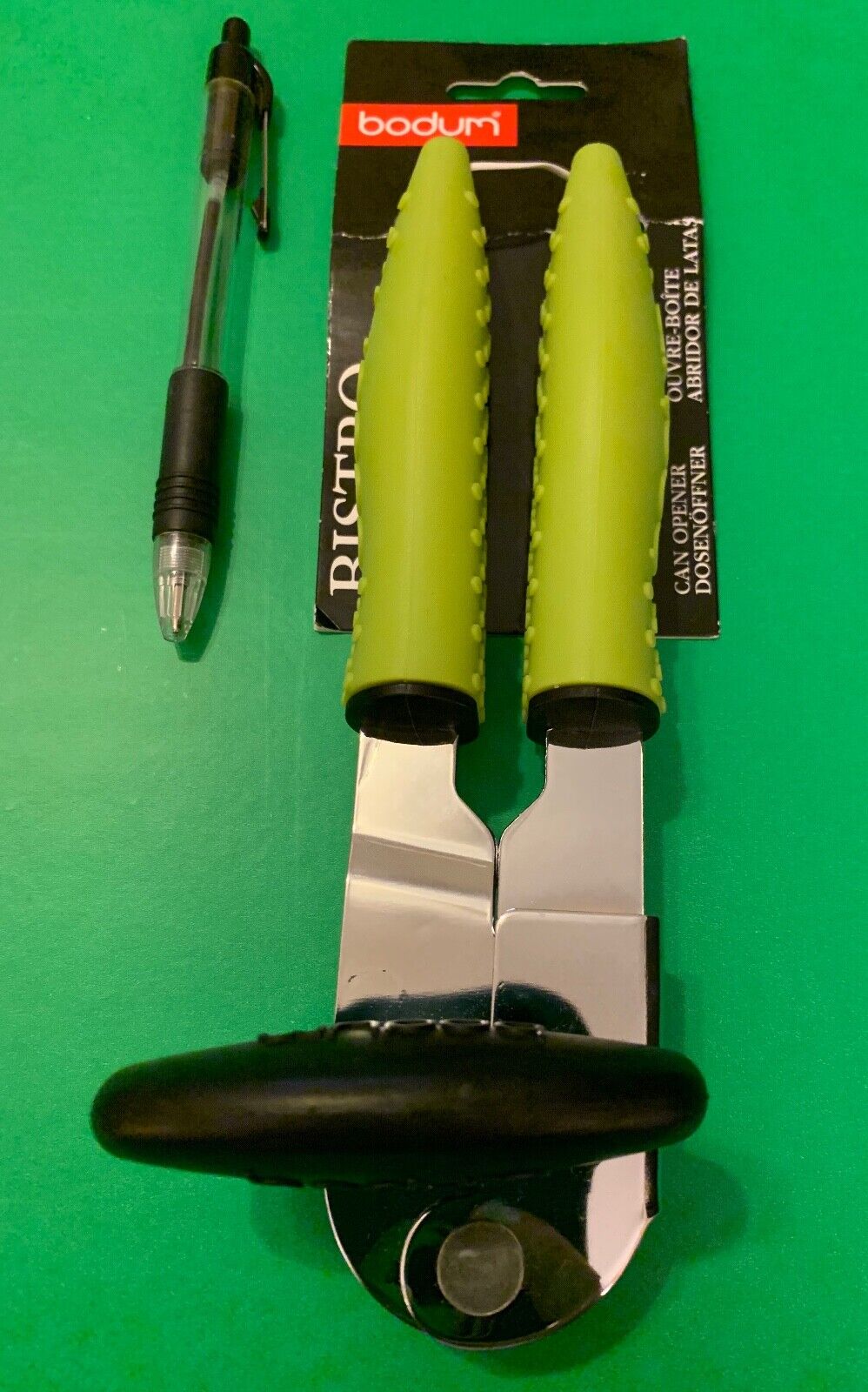 Bodum Bistro - Tin Opener - Non Slip Handle - Stainless Steel - Various Colours