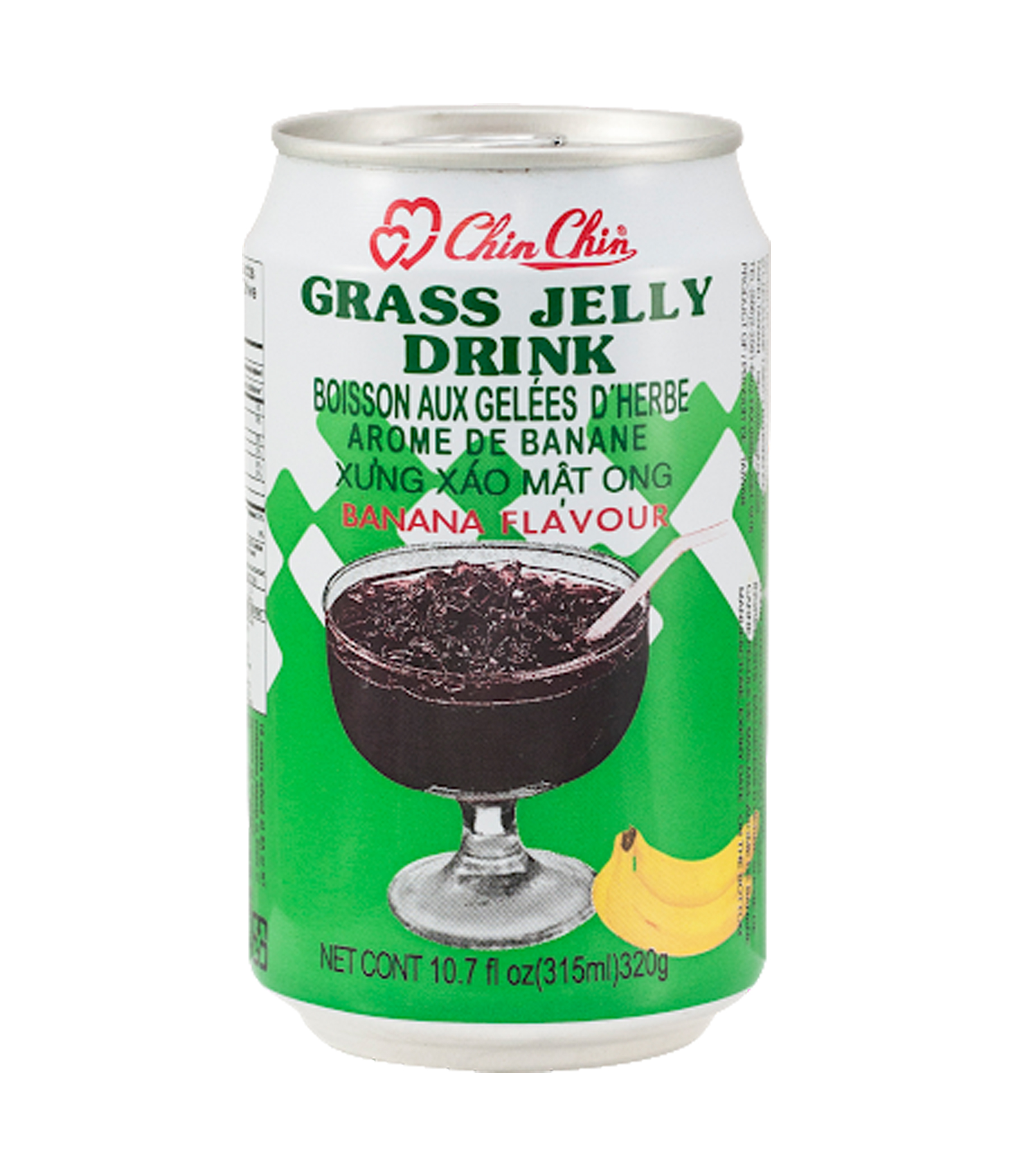 Chin Chin Grass Jelly Banana Drink