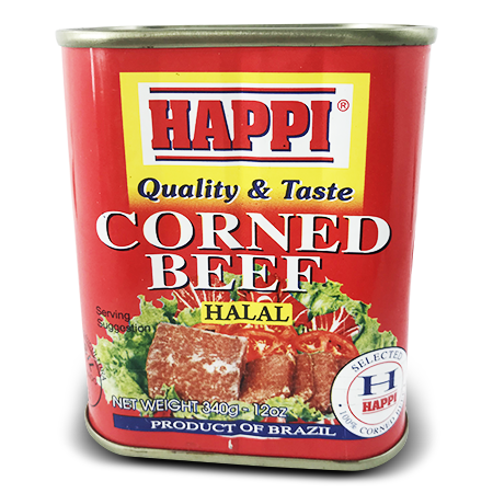 Happi Corned Beef Halal 340 G