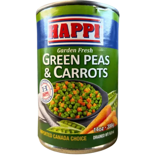 HAPPI Green Peas And Carrots
