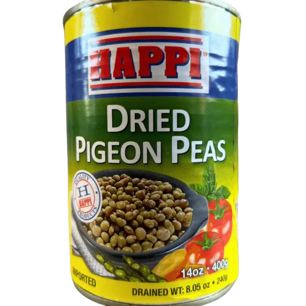 HAPPI Dried Pigeon Peas 400g