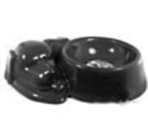 Pet King Dog Shaped Bowl
