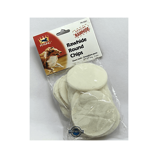 PetKing Rawhide Round Chips