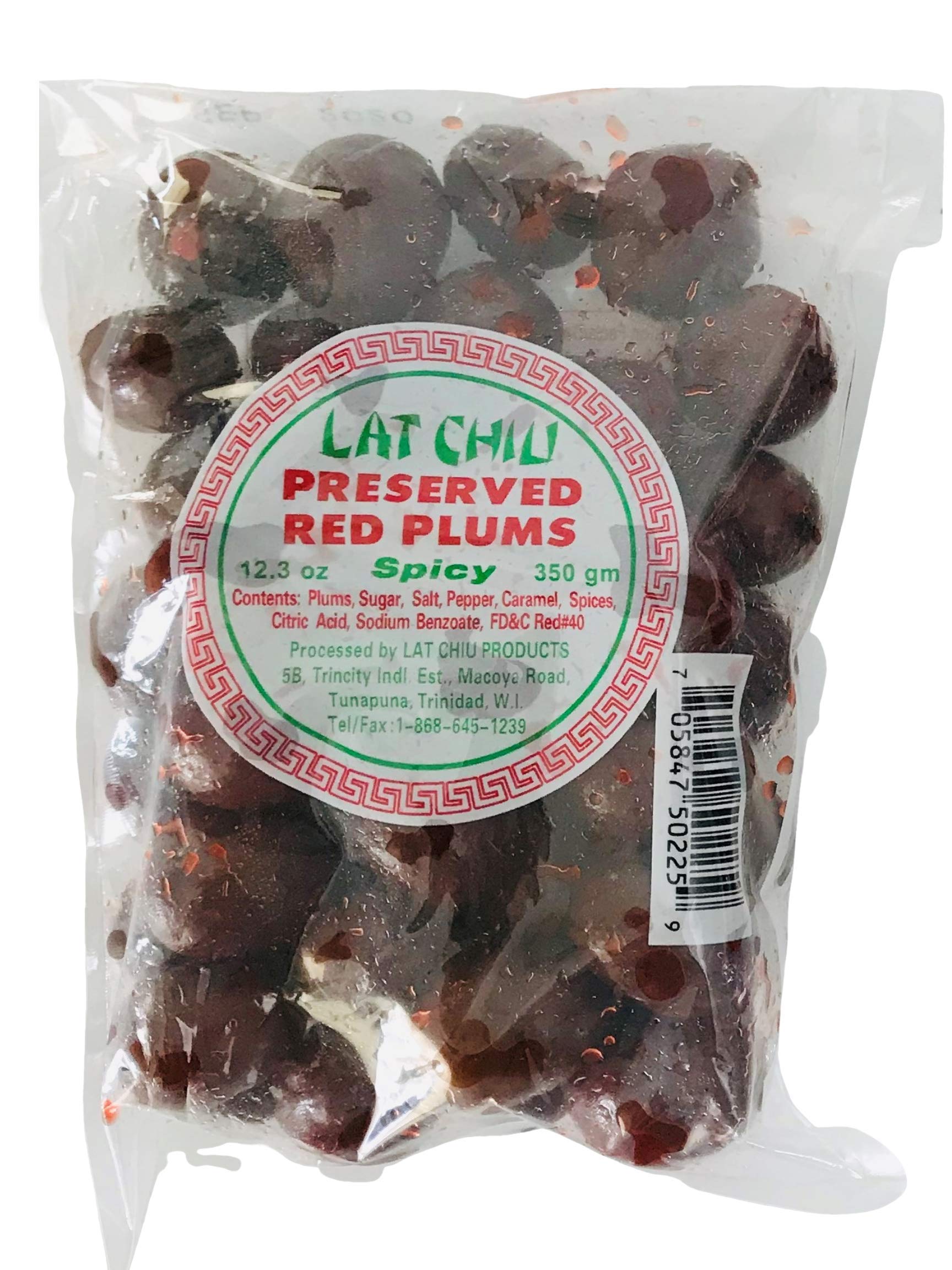 Lat Chiu Preserved Red Plums