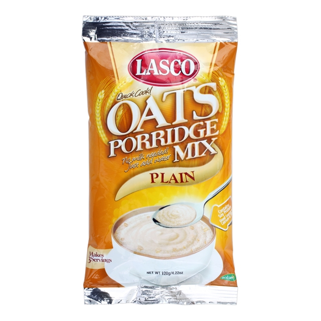 Lasco Oats Porridge Plain Mix 120g