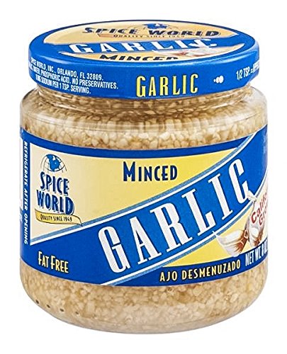 Spice World Garlic, Minced 8 Oz