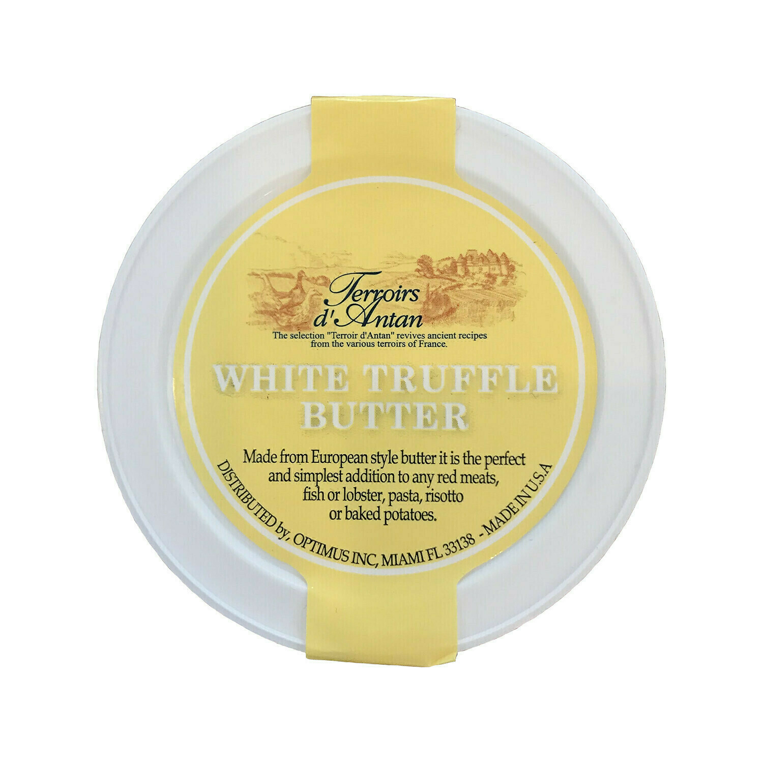 Terroirs d'Antan White Winter Truffle Butter From France In Plastic Container - 3 Oz