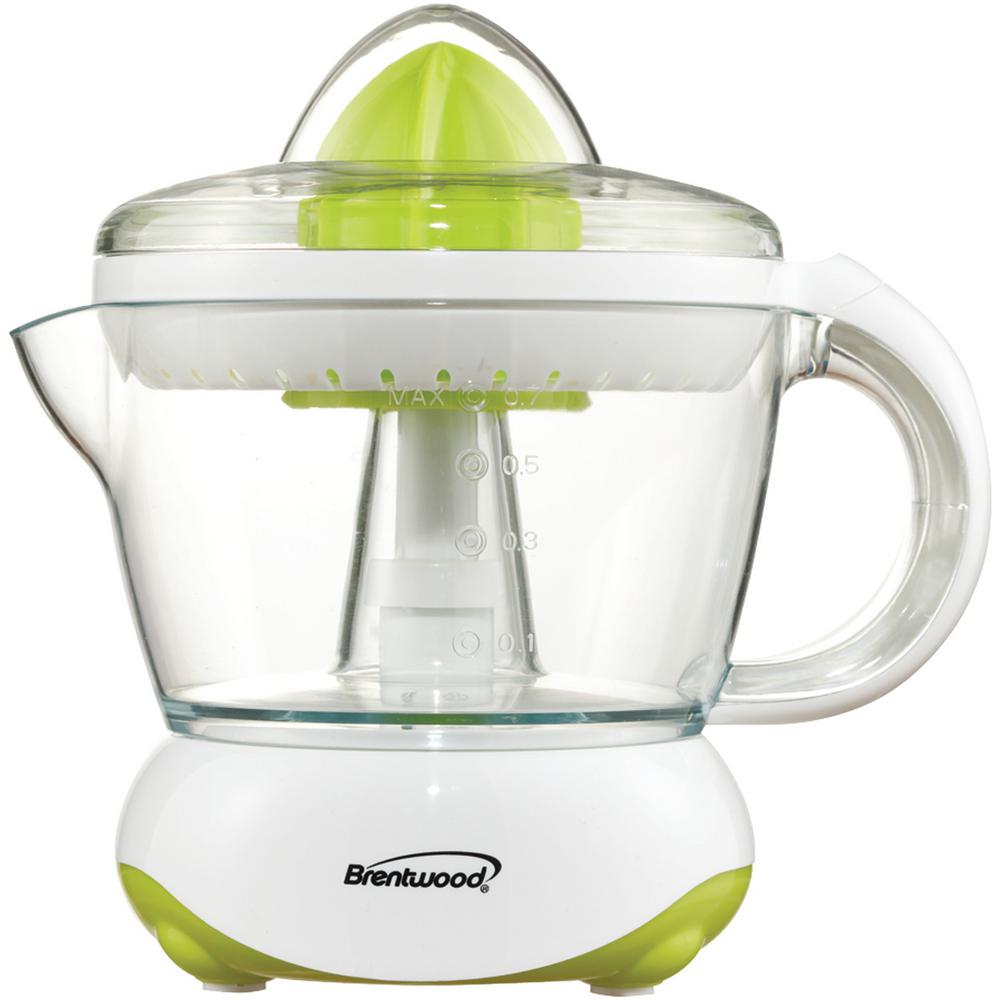 Brentwood Citrus Squeezer/Juicer In White