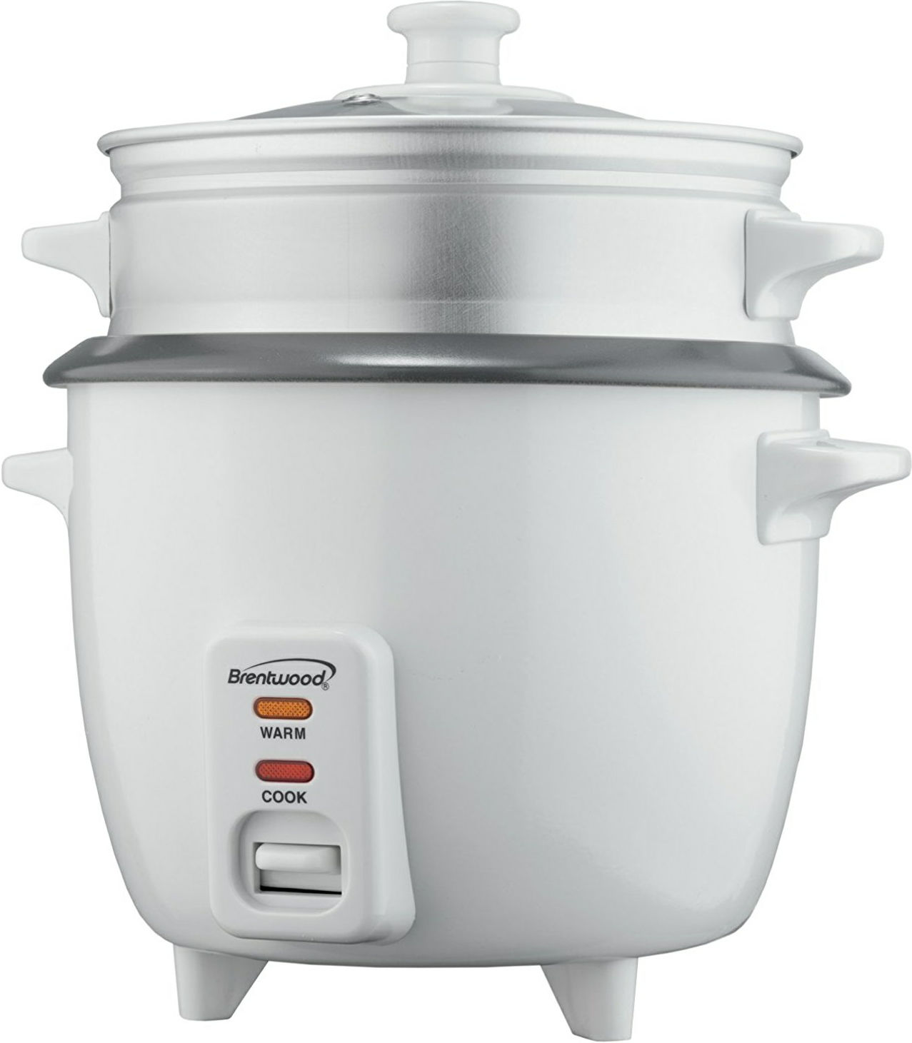 Brentwood Rice Cooker With Steamer (10 Cups, 700 Watts) (BTWTS380S)