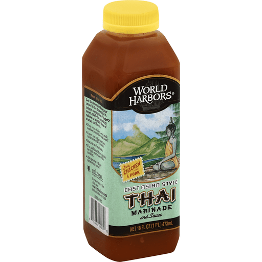 World Harbors Marinade And Sauce, East Asian Style Thai 16 Oz