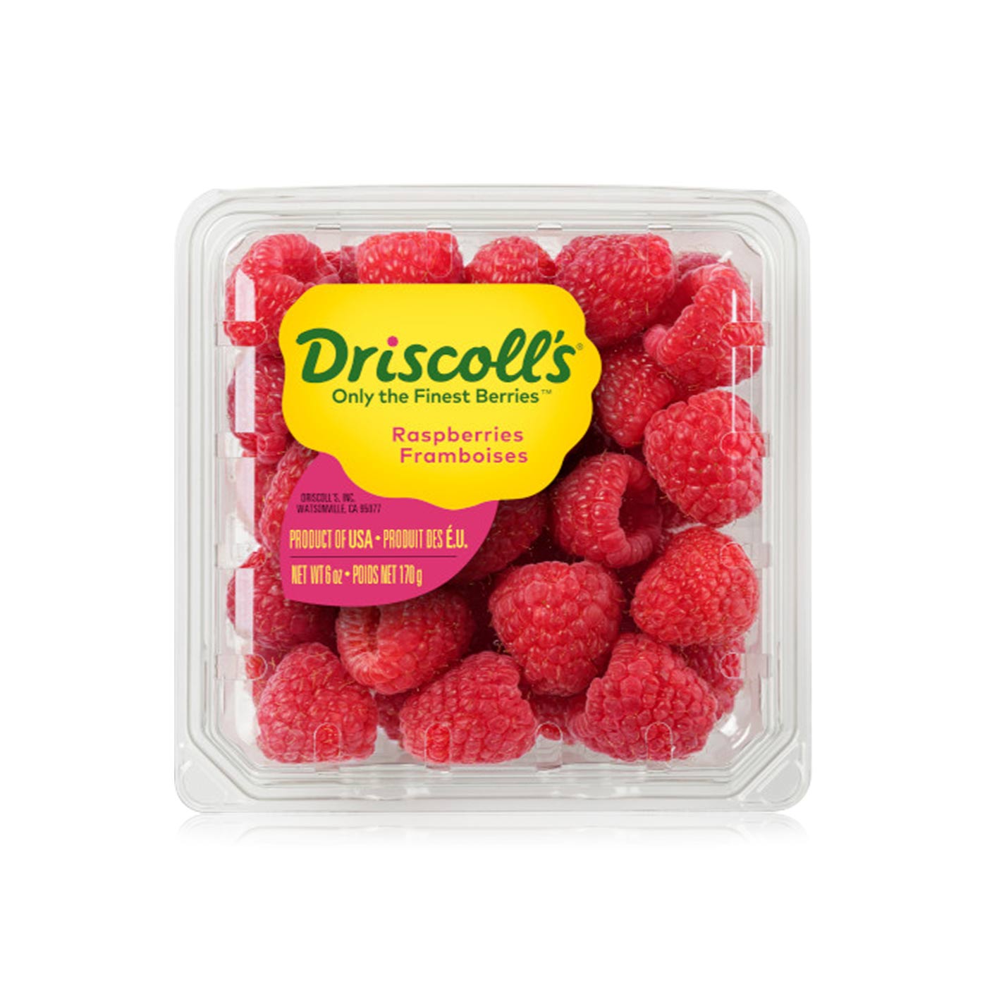 Driscoll's Fresh Red Raspberries 6.00 Oz