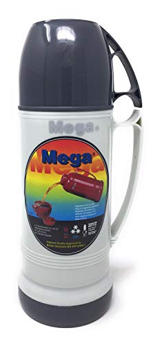 Mega Brands Eterna Insulated Beverage Flask Container Hot And Cold Thermos With Handle 17 Ounce