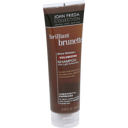 Brilliant Brunette Shine Release Volumizing Shampoo, With Light Enhancers, Chestnut To Espresso