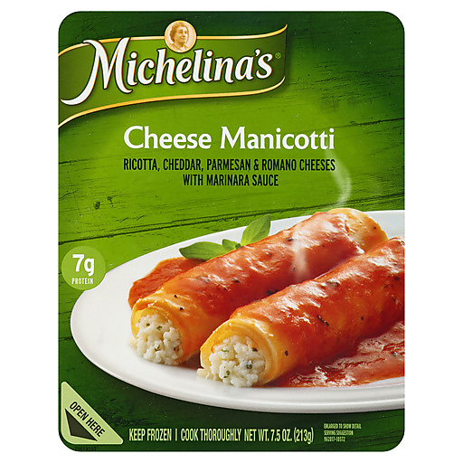 Michelina's Cheese Manicotti 7.5 Oz