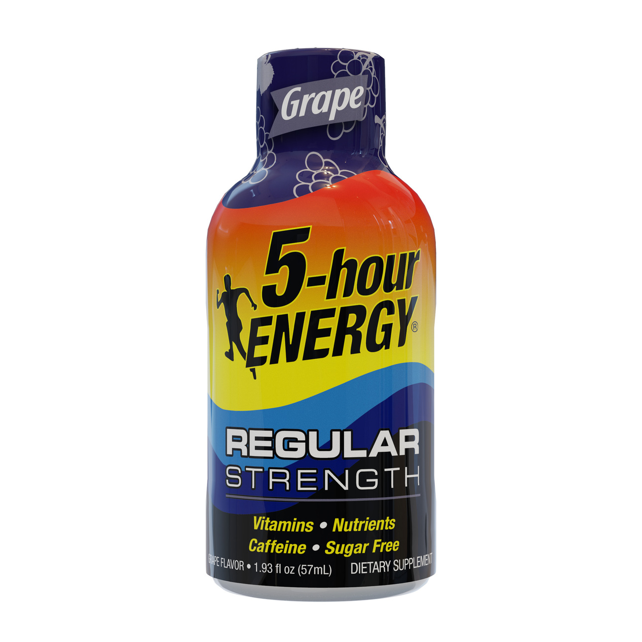 5-Hour Energy Shot, Regular Strength, Grape Flavor