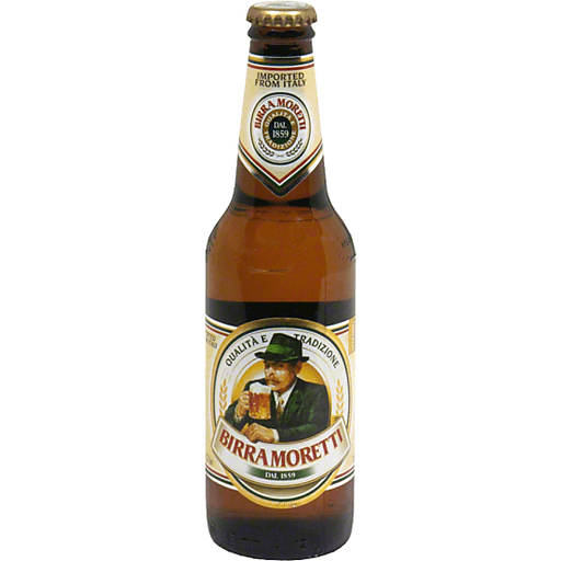 Birra Moretti Beer 12 Oz