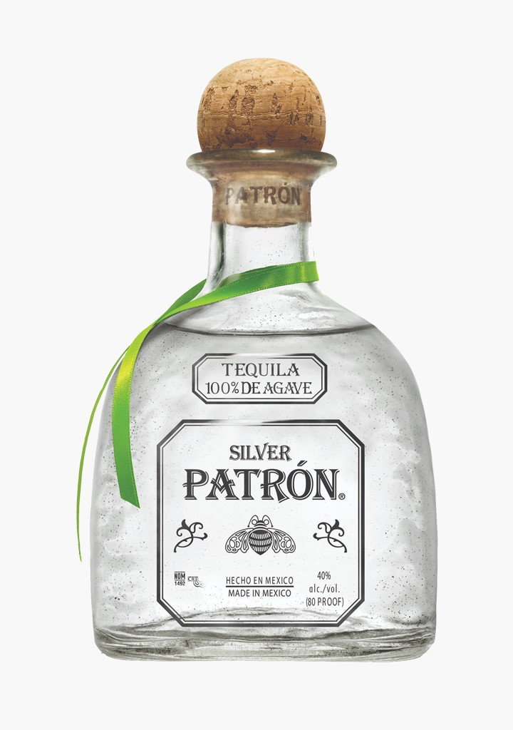 Patron Tequila, 100% Agave, Silver 750 Ml