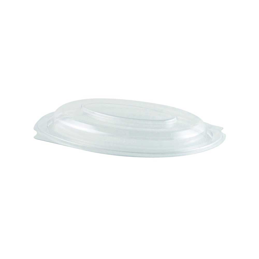 Anchor Packaging Lid 1 Compartment PET Clear For Cold Container Freezer Safe 250/Case