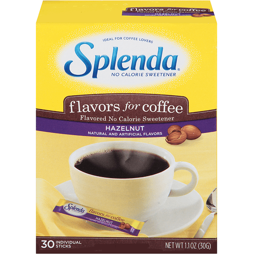 Splenda Flavors For Coffee No Calorie Sweetener, Hazelnut