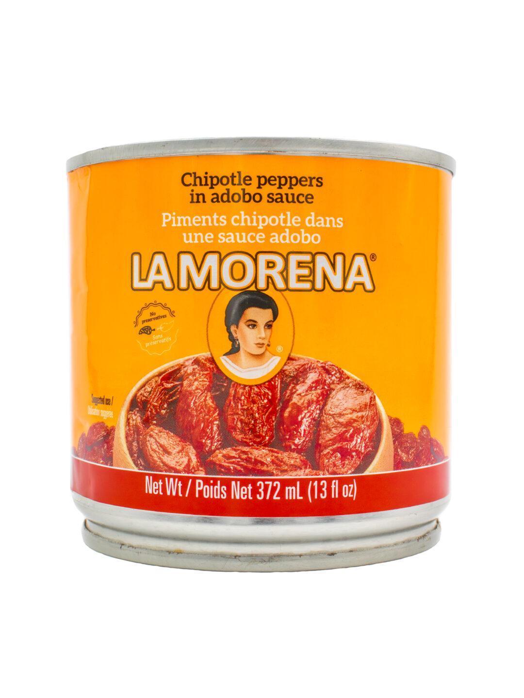 La Morena Chipotle Peppers In Adobo Sauce, 13.13 Oz