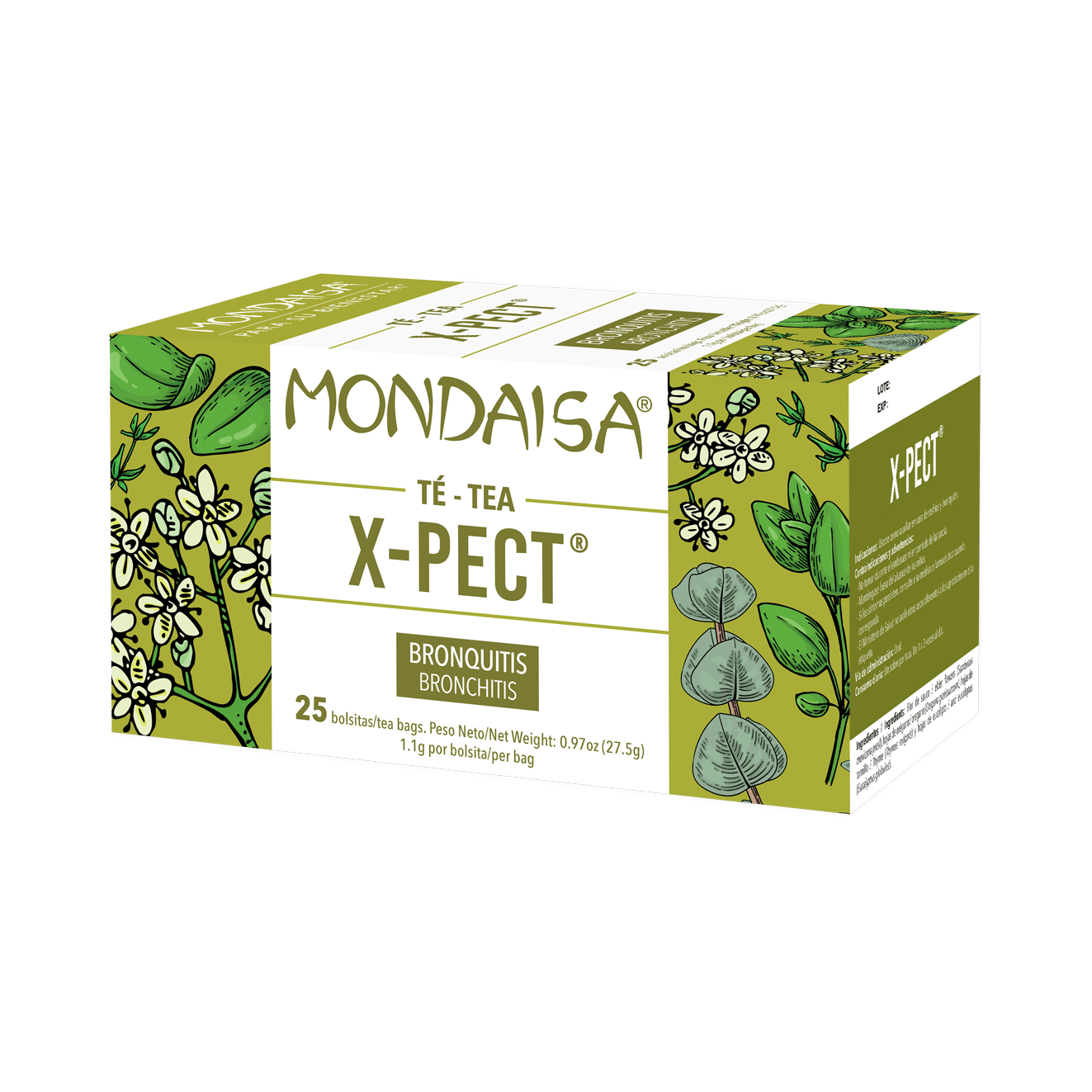 Mondaisa Te X-Pect Bronquitis 25