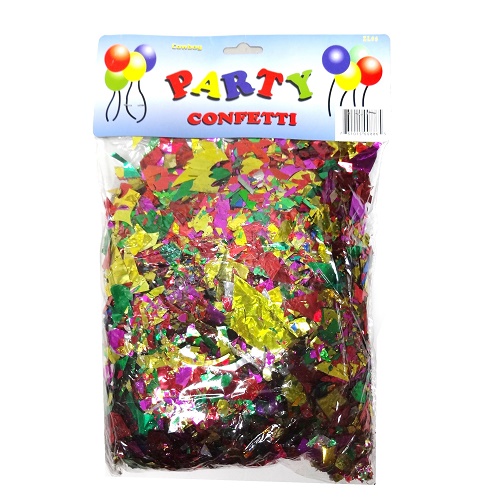 Carnival Party Favors Jumbo Bag Metallic Confetti