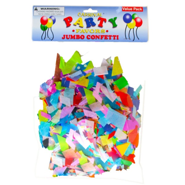 Carnival Party Favors Jumbo Paper Confetti