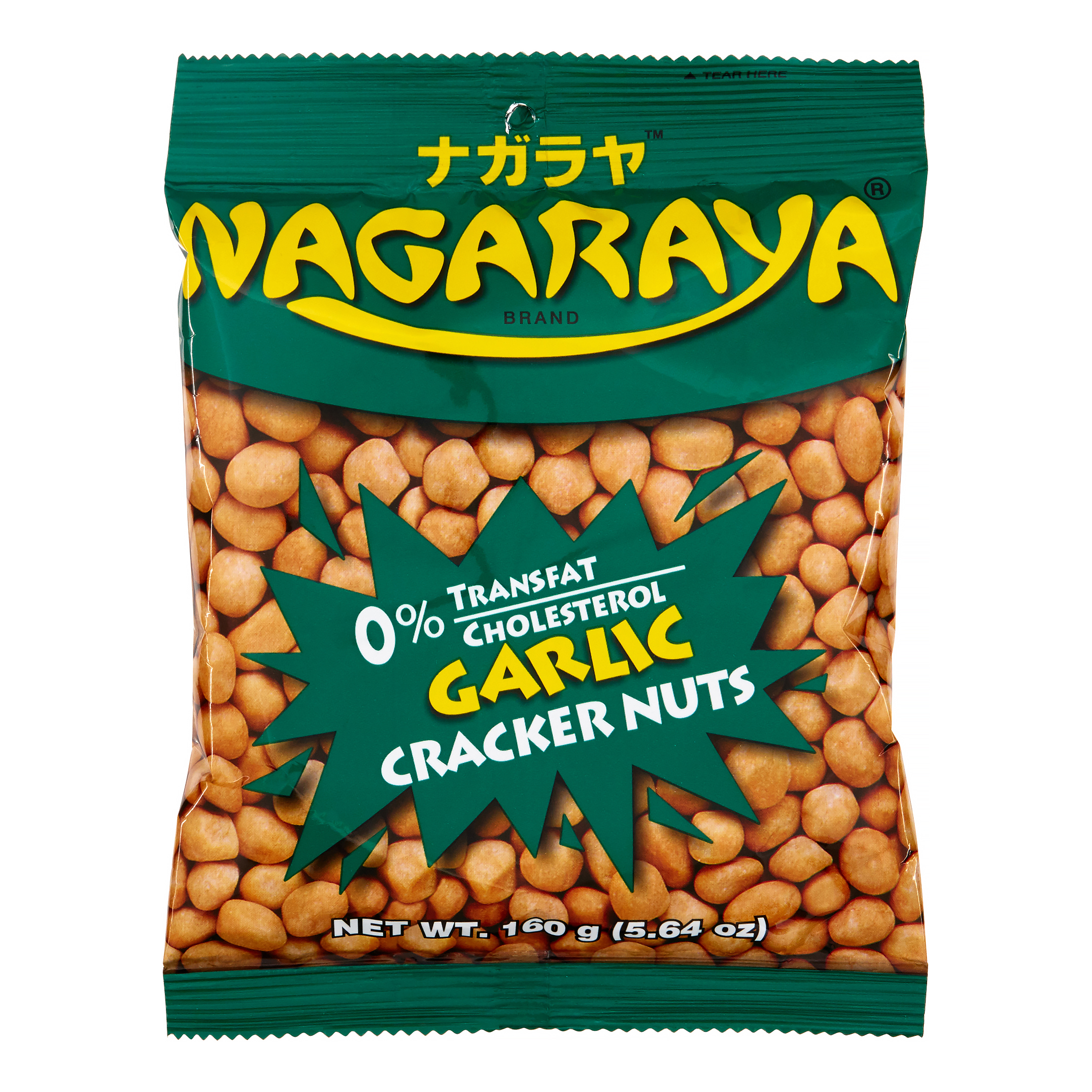 Nagaraya Cracker Nuts, Garlic 160 G
