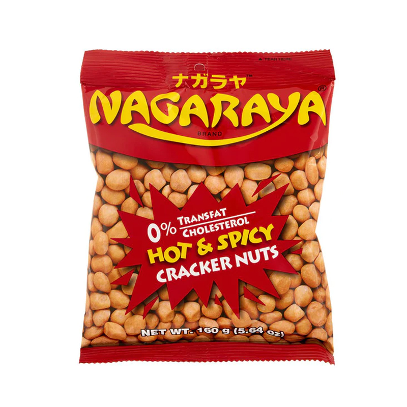 Nagaraya Cracker Nuts, Hot & Spicy 160 G