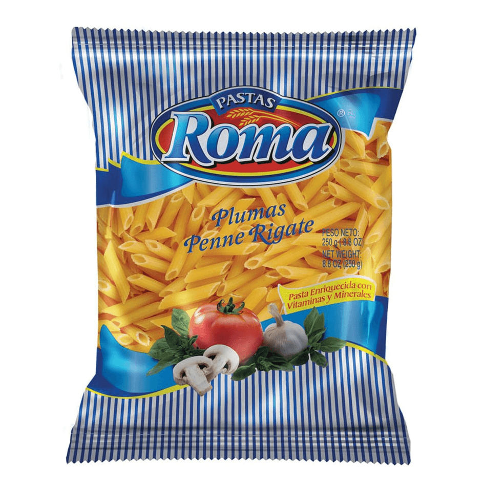 Roma Pasta Penne Rigate 250g