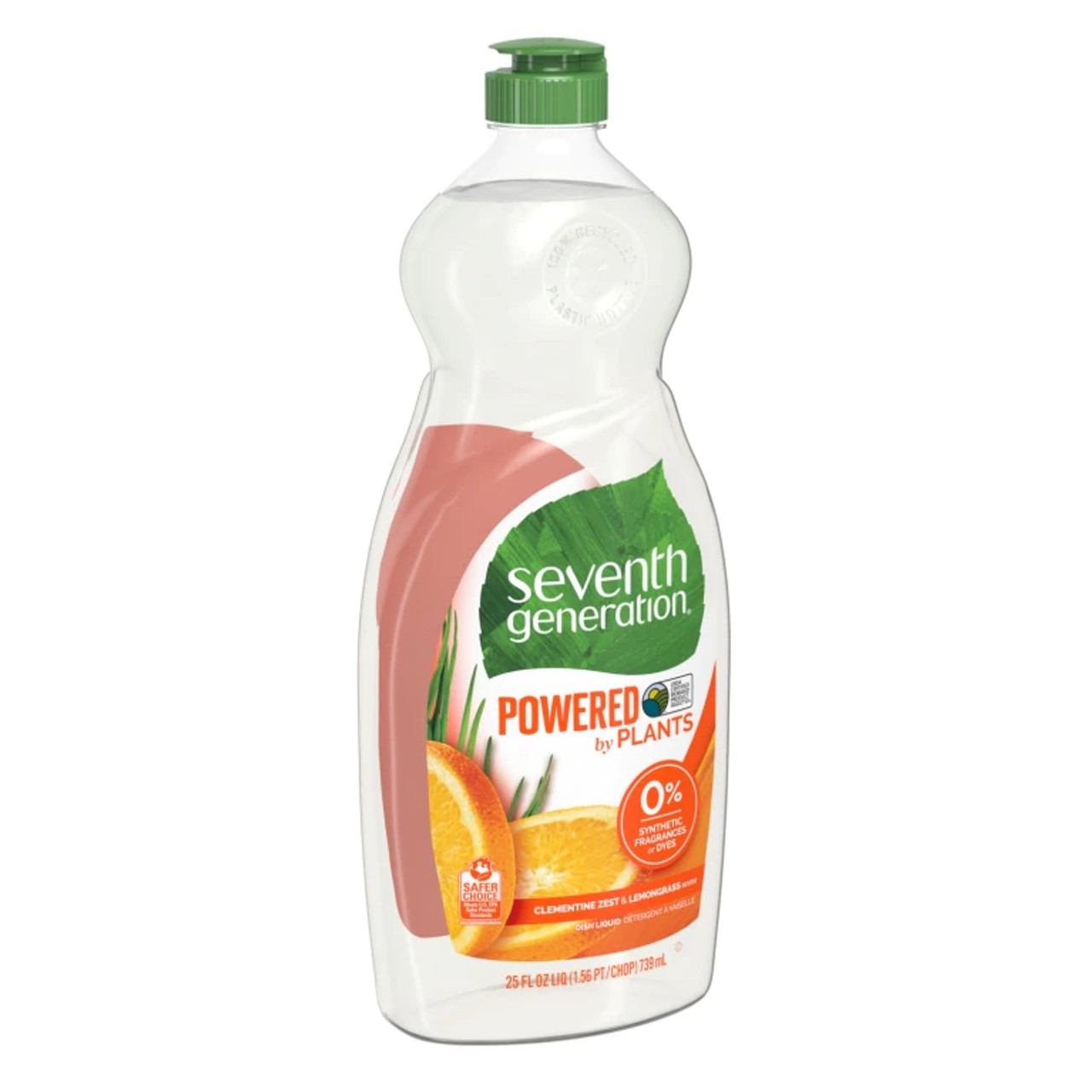 Seventh Generation Natural Dish Liquid Clementine Zest & Lemongrass Scent