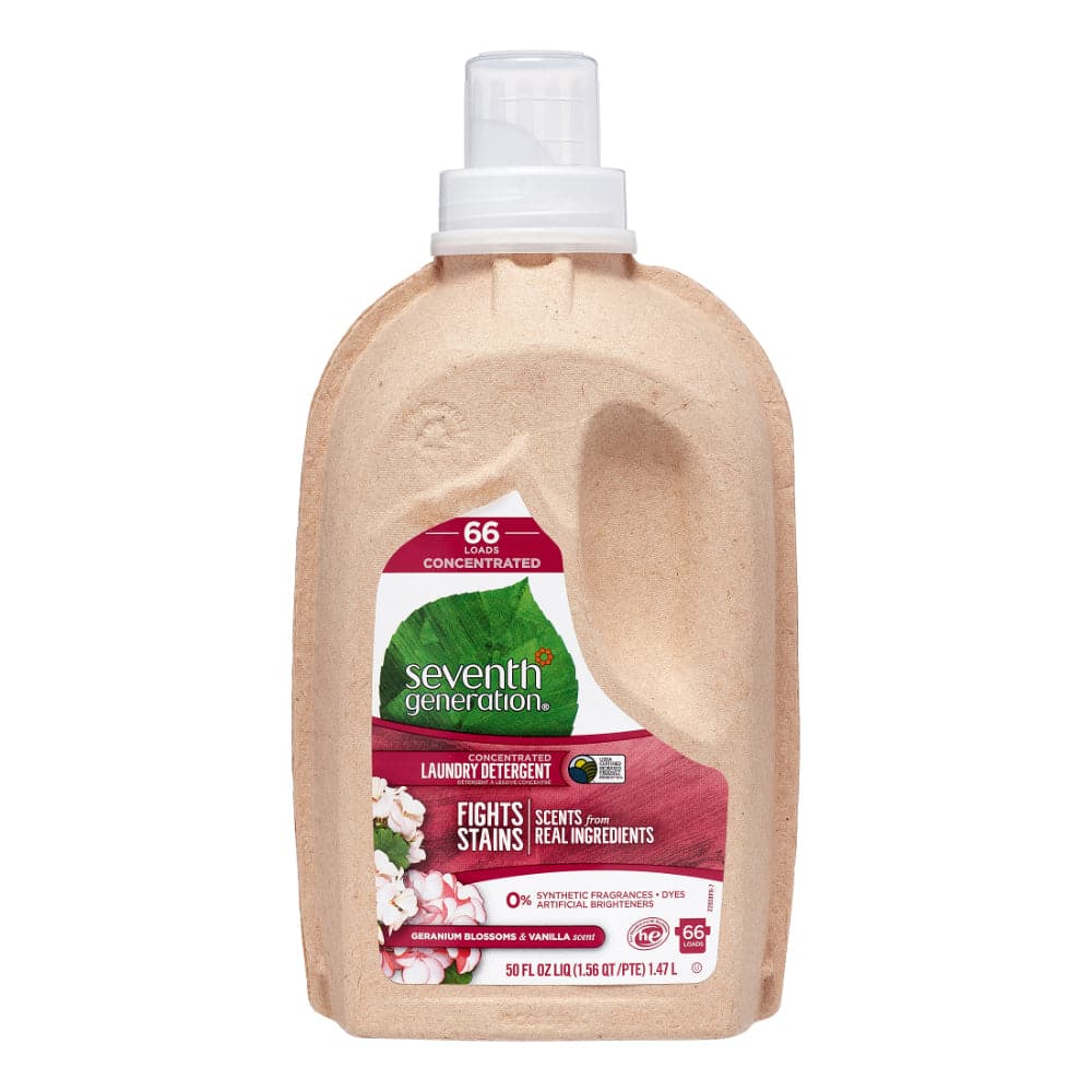 Seventh Generation Geranium Blossoms & Vanilla 4X Natural Liquid Laundry Detergent - 50.0 Oz