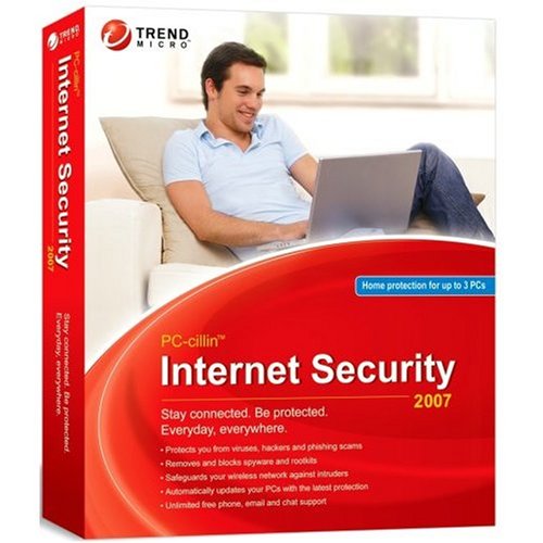 Trend Micro pc-Cillin Internet Security 2007 - 3 User OLD VERSION