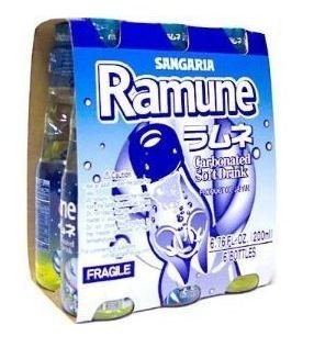 Sangaria Ramune Original Japanese Soda - Six Pack