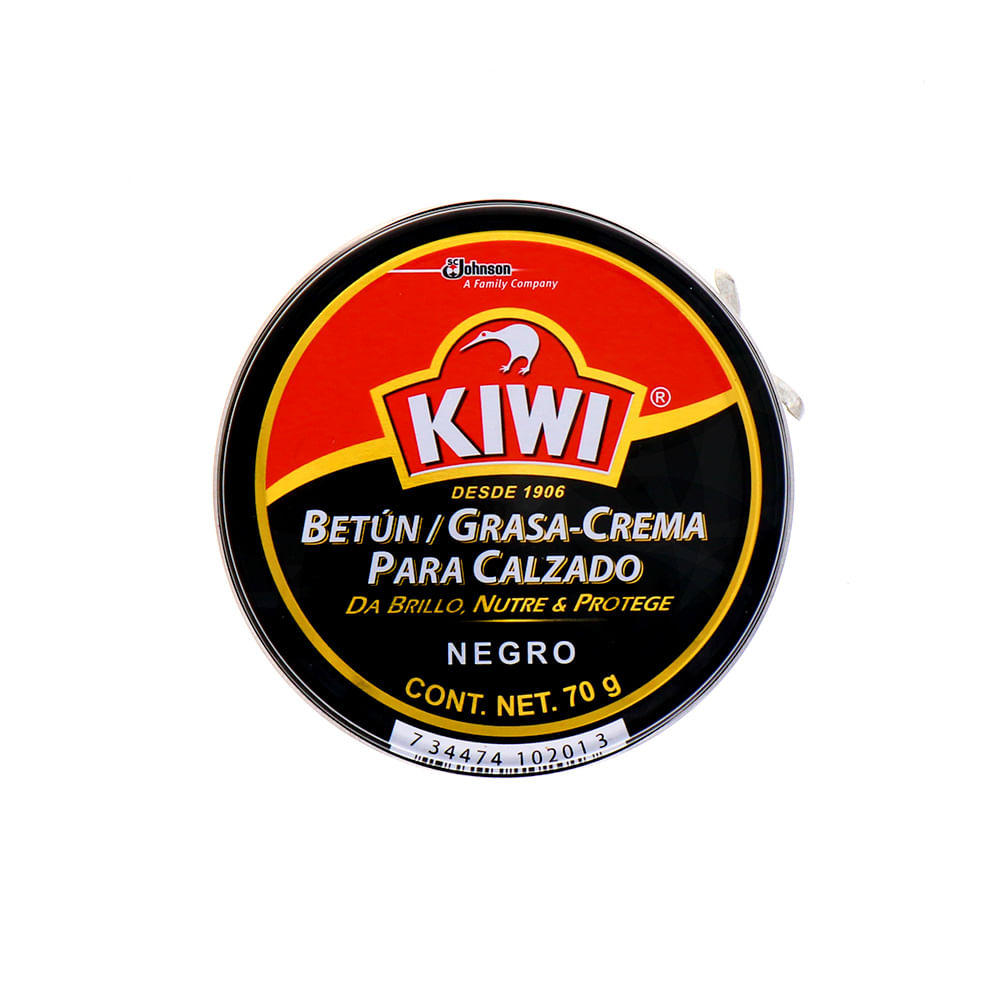 Kiwi Betún Para Calzado Negro 70 Gr