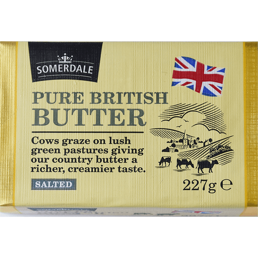 Somerdale Pure British Butter 8oz