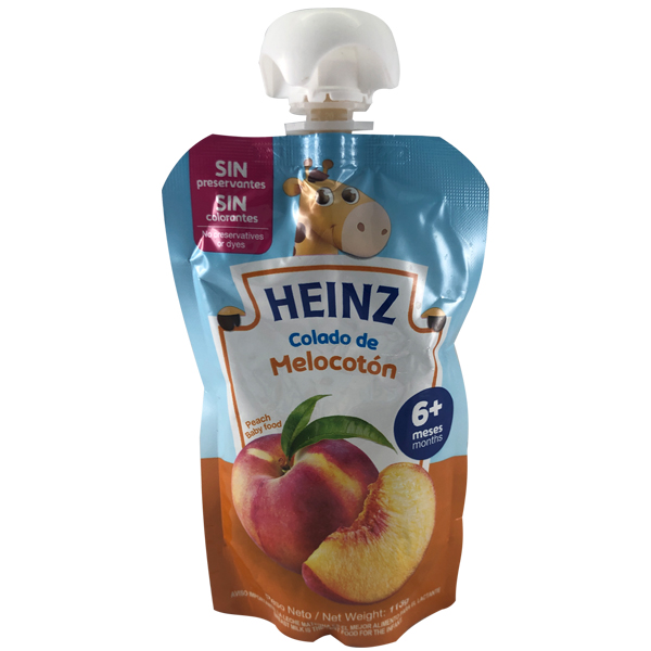 Heinz Colado Melocoton Doy Pack - 113 G