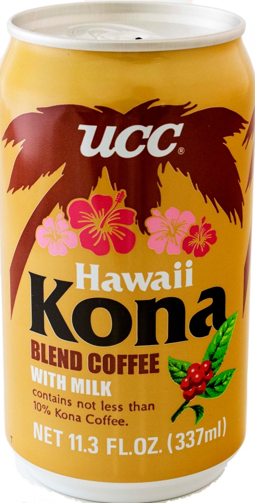 UCC Coffee, Hawaii Kona Blend, With Milk 11.3 Oz