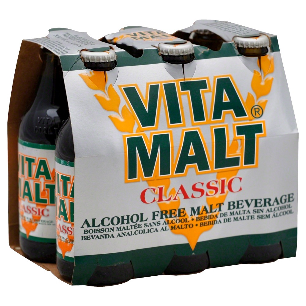 Vita Malt Classic Non Alcoholic Beverage - 6ct/12 Fl Oz