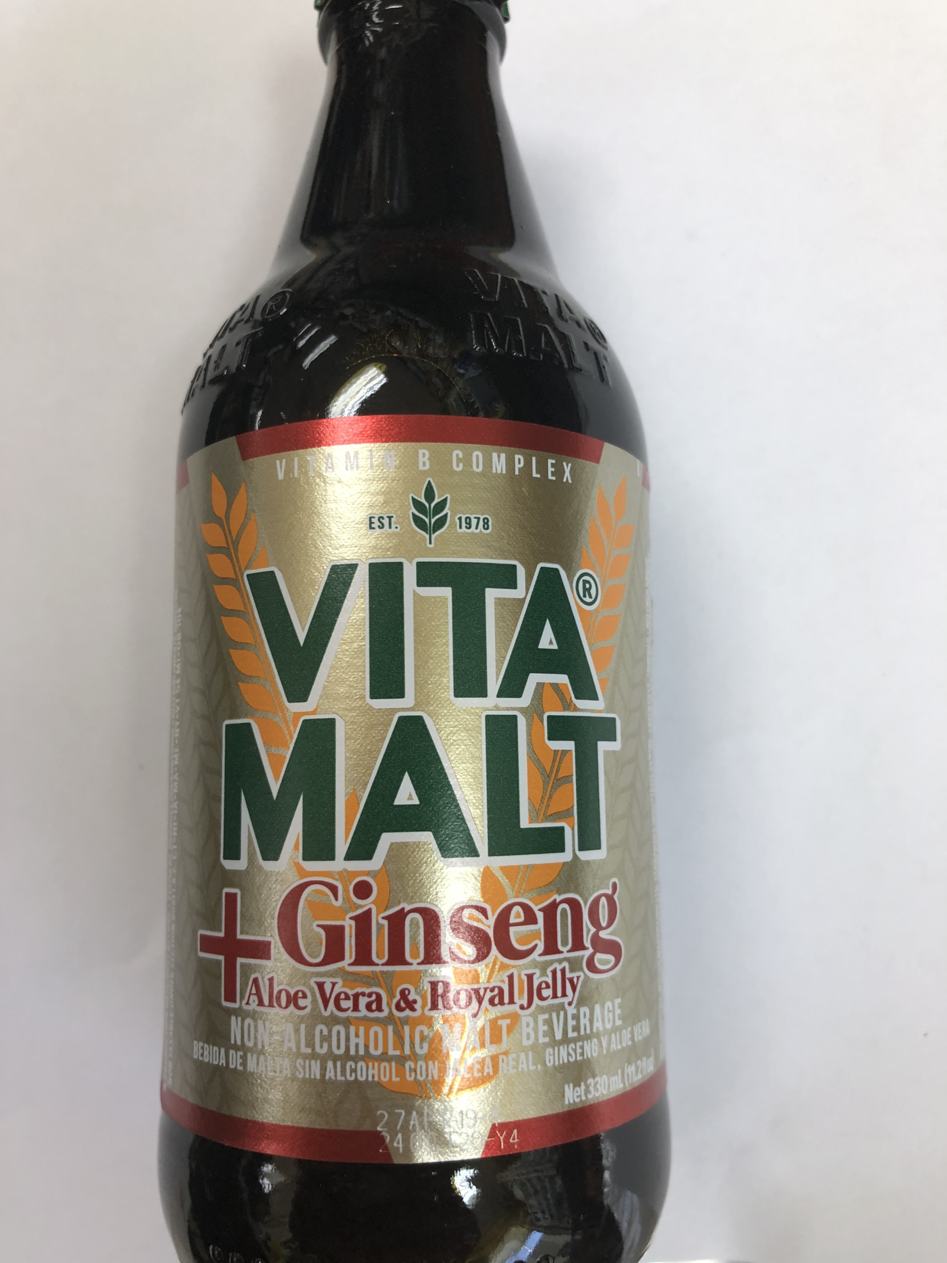 Vita malt Malta Plus + Ginseng 310ml