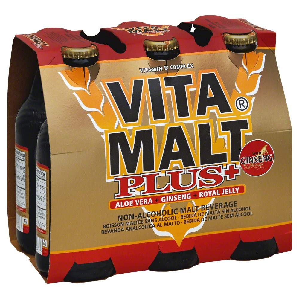 Vita Malt Beverage, Non Alcoholic, Plus