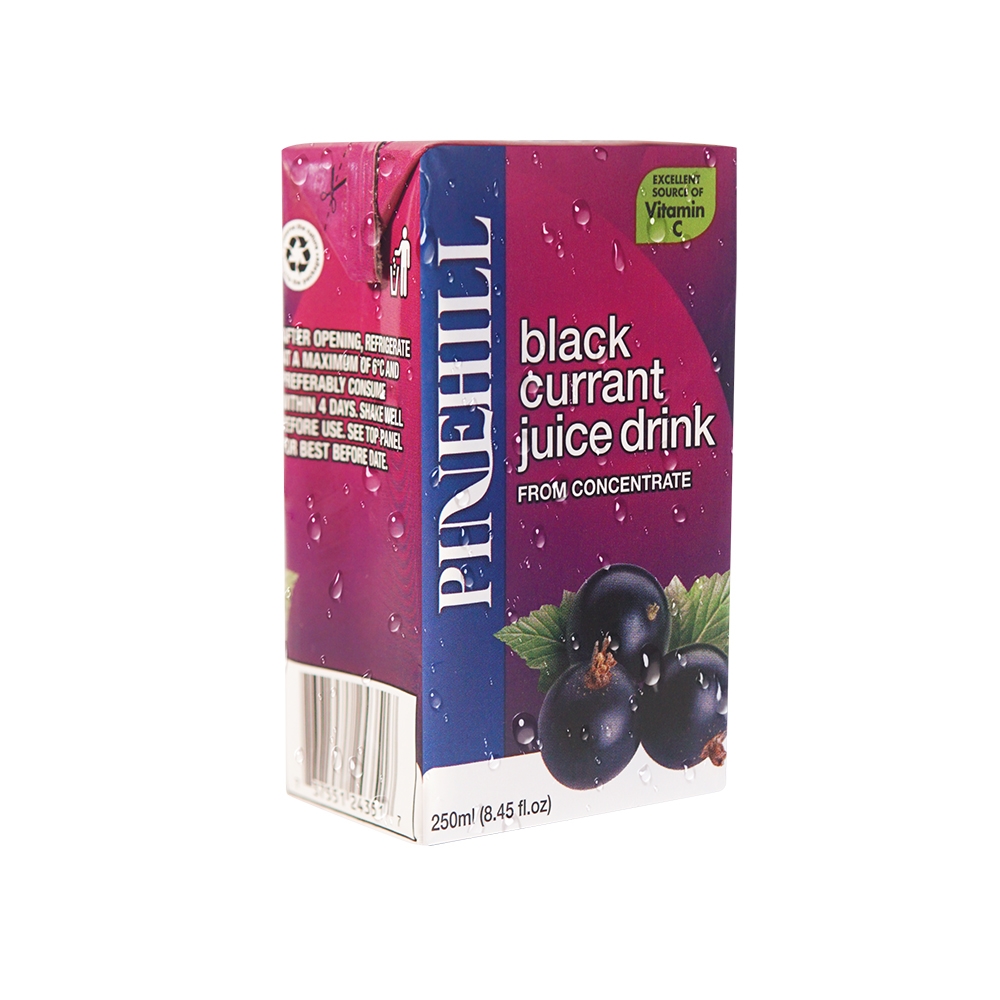 PHD Juice Drink Blackcurrant 250 Ml