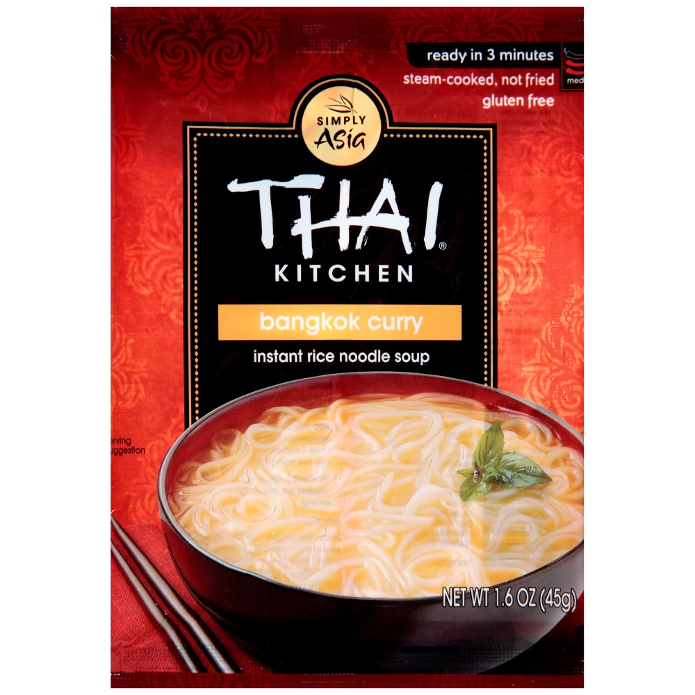 Thai Kitchen Instant Rice Noodle Soup, Bangkok Curry, Medium