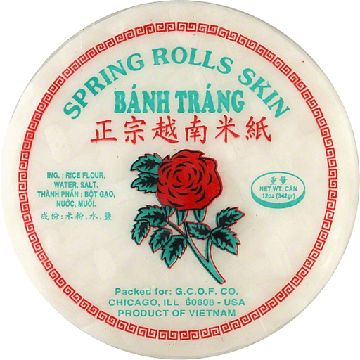 Bahn Trang Spring Rolls Skin 12 Oz