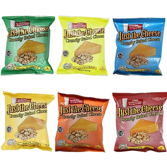 Just The Cheese Crunchy Baked Natural Snack Snack, Nacho