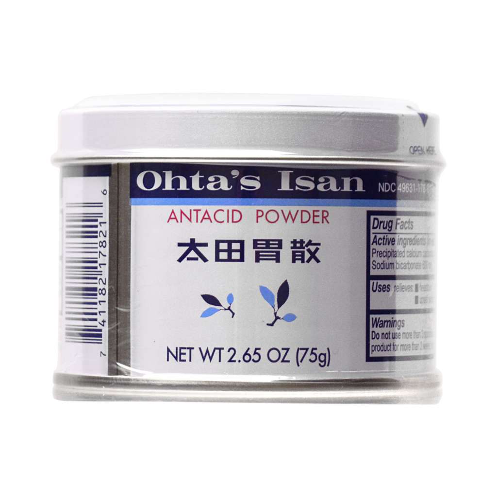 Ohta S Isan Antacid Powder 2.65oz (75g)
