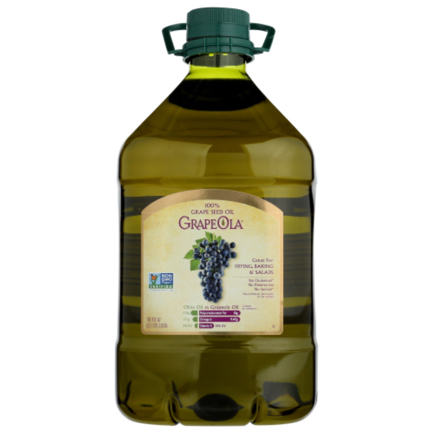 GrapeOla 100% Seed Oil - 3 Liter