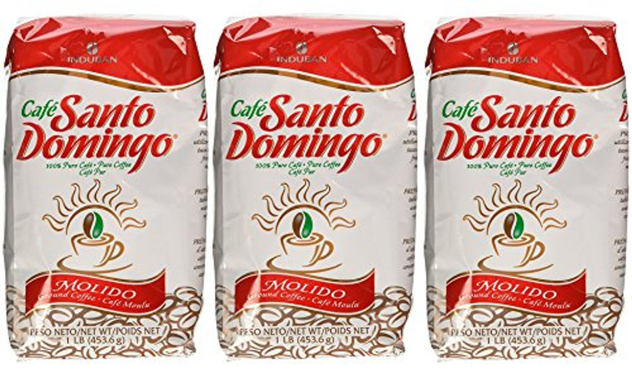 Cafe Santo Domingo Coffee, Ground 1 Lb