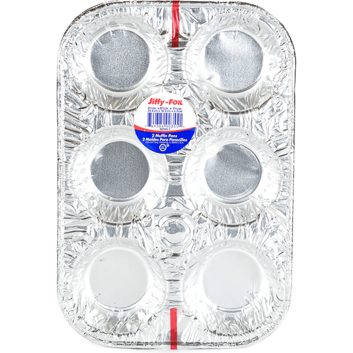 Jiffy J Foil Giant Muffin Pan